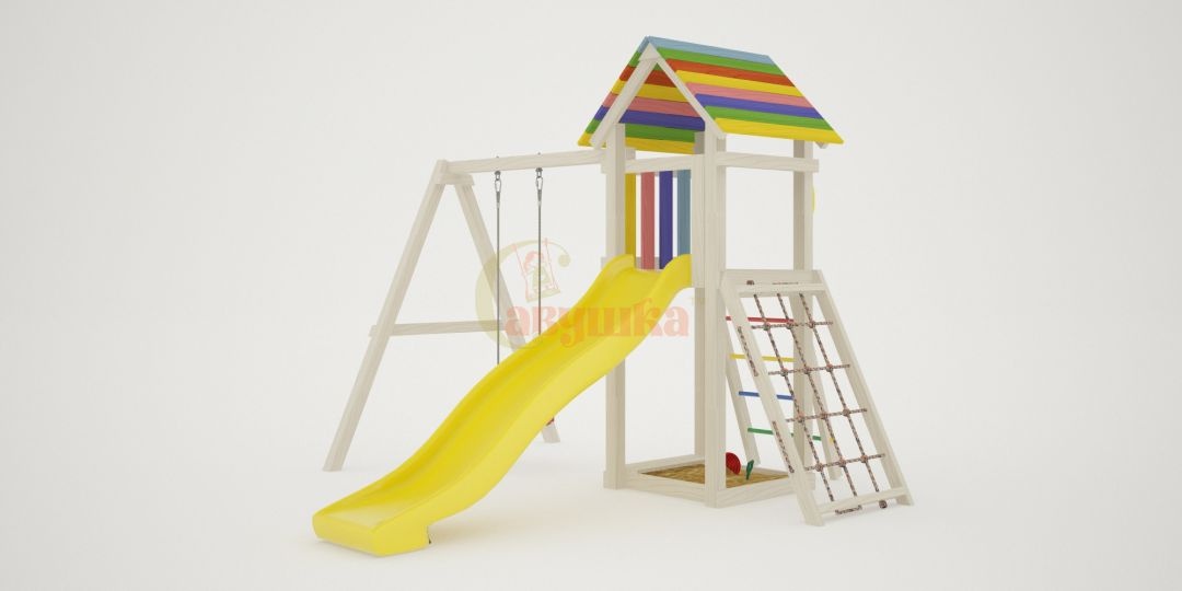 Детская площадка Савушка Мастер 7 - White Color